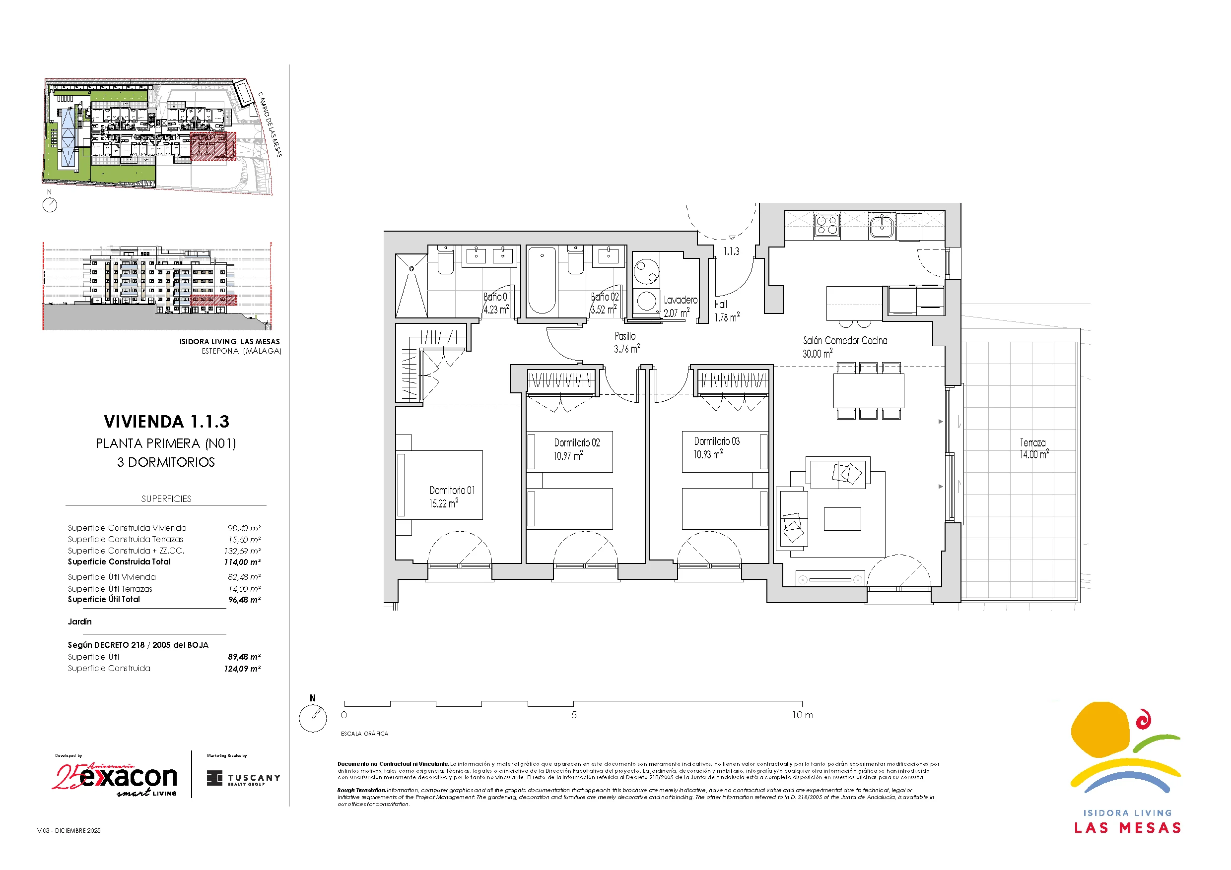 Isidora Living plattegrond 1